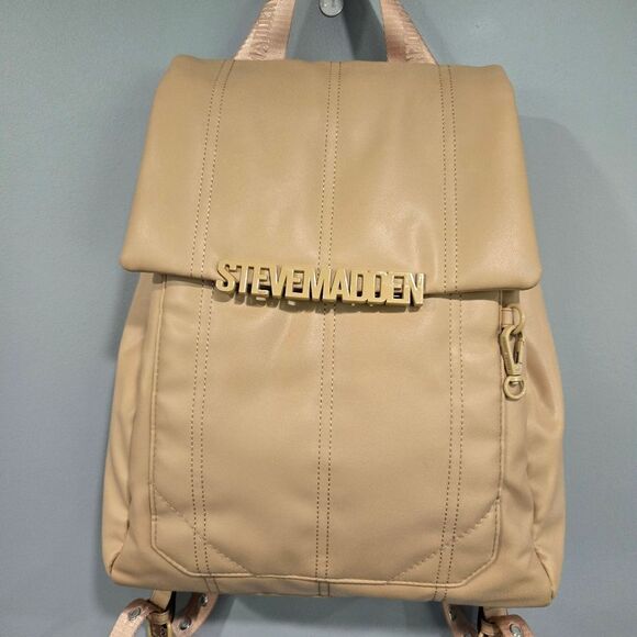 ? Steve Madden Blanii Vegan Leather Backpack Excellent Shape main image 9